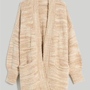 MADEWELL Space-Dyed Long Cardigan Sweater